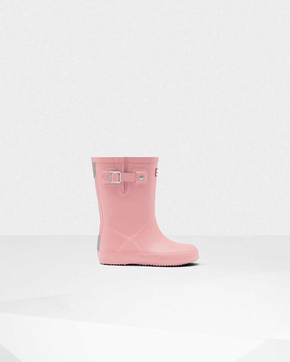 Hunter Yağmur Çizmesi Çocuk Pembe - Original First Flat Sole - Türkiye ZD9783062